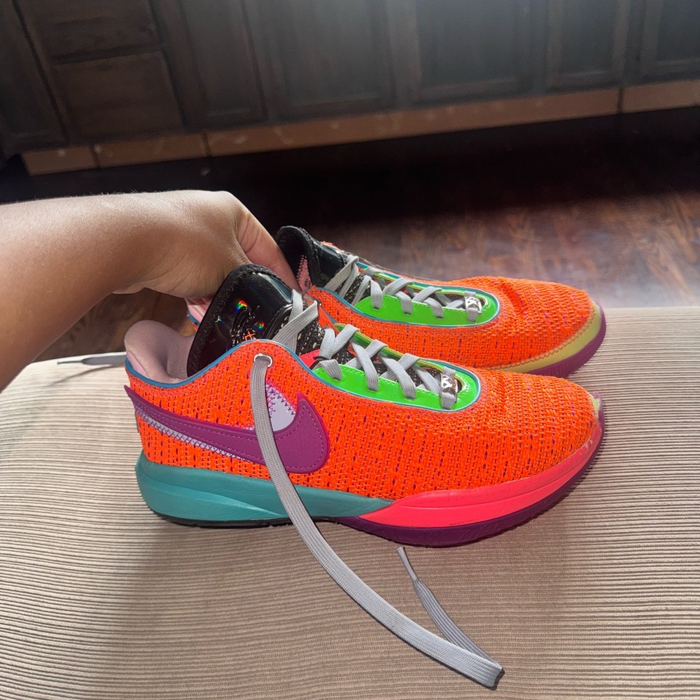 Kids LeBron basketball shoe